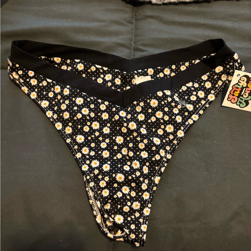 Daisy Print Women's Bikini Bottoms